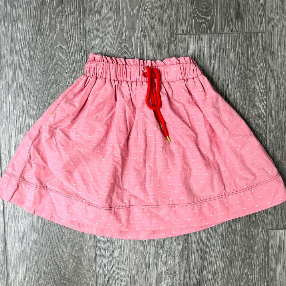 NWT‎ Morgan & Milo Pink Chambray Olivia Skirt  100% Cotton Size 4T